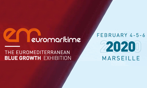 Dal 4 al 6 Febbraio 2020, #TECNICOMAR SPA sarà all'#Euromaritime 2020, a Marsiglia...